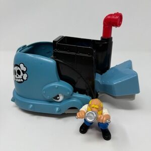 Fisher-Price Great Adventures Mighty‎ Mouth Whale 77037 Complete Set Vintage